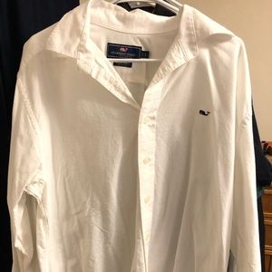 Vineyard Vines White Dress Shirt
